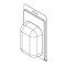 Visipak Thermoform-CLAMSHELL-#405 / #106-8.250-4.938-4.750-3.063-1.688-0.015-CLEAR, 300PK 405TF - alternate 1